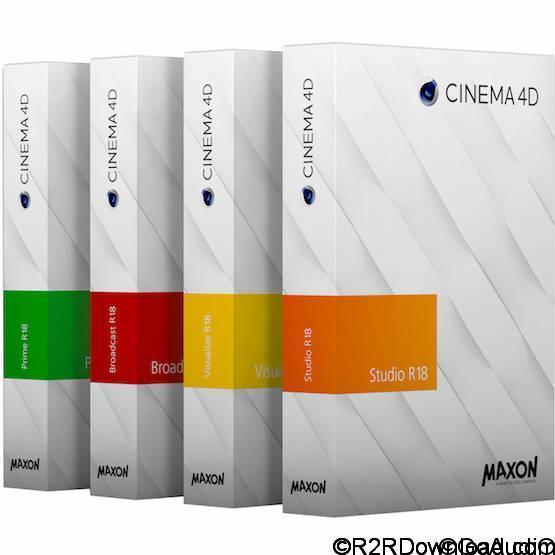 Maxon CINEMA 4D Studio R18.041 Multilingual