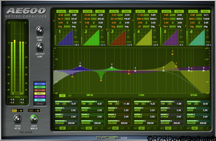 McDSP AE600 Active EQ v6.3.0.9 Free Download