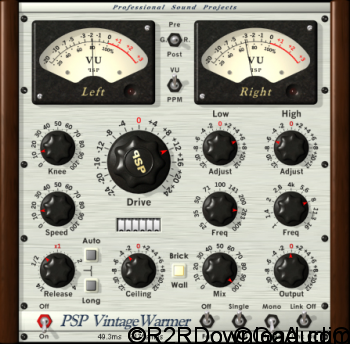 PSPaudioware PSP VintageWarmer2 v2.7.2 Free Download