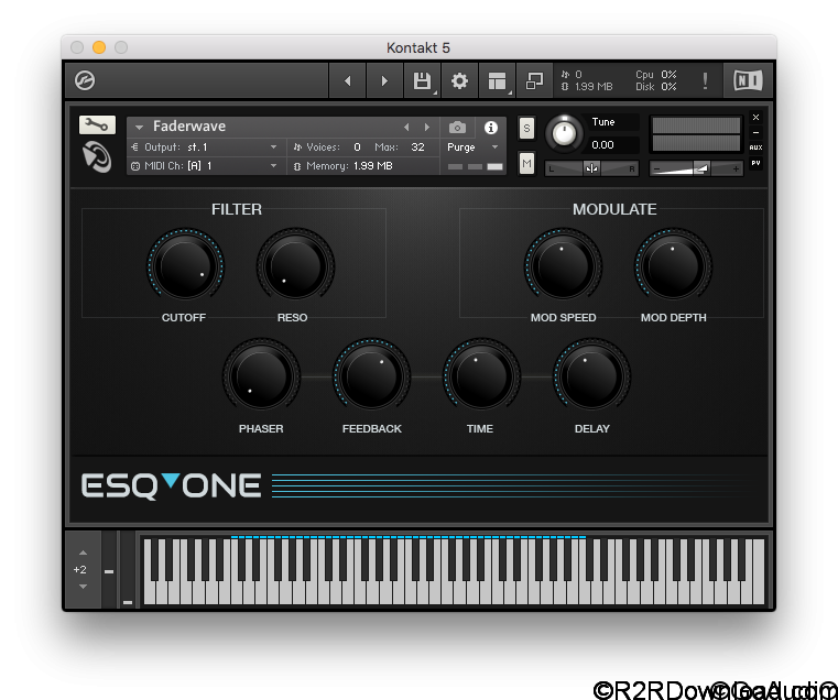 Puremagnetik Esqone Ensoniq ESQ-1 KONTAKT