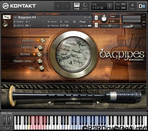 Sonokinetic Bagpipes KONTAKT