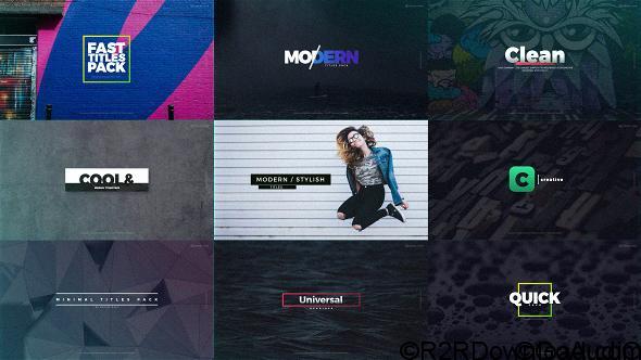 VIDEOHIVE FAST TITLES FREE DOWNLOAD