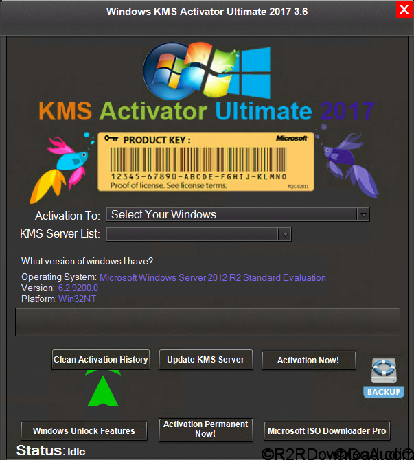 Windows KMS Activator Ultimate 2017 3.6