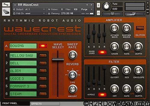 Rhythmic Robot WaveCrest KONTAKT