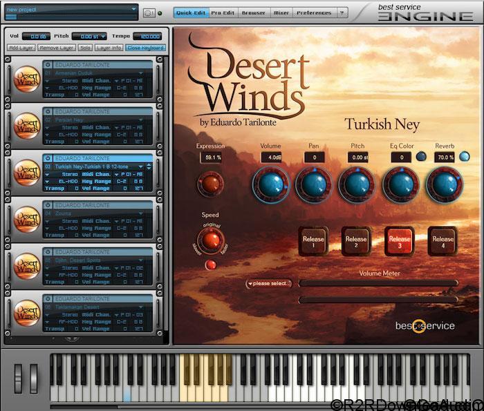 Best Service Desert Winds Virtual Instrument