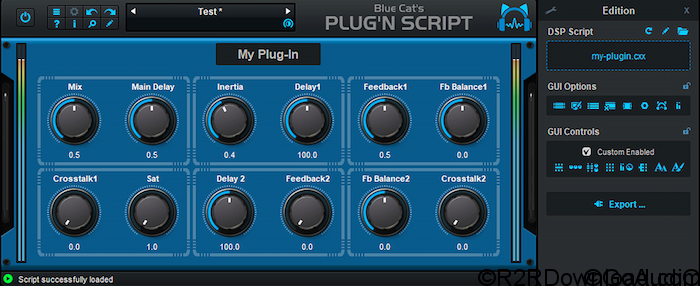 Blue Cat’s Plug’n Script v3.0.1 Free Download