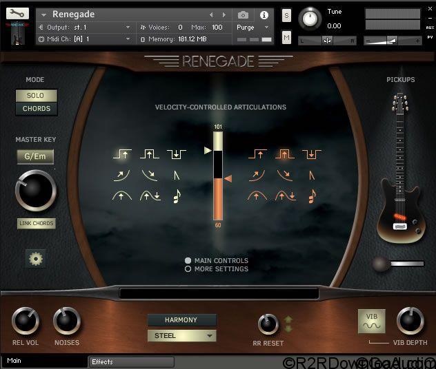 Indiginus Samples Renegade Electric Guitar KONTAKT