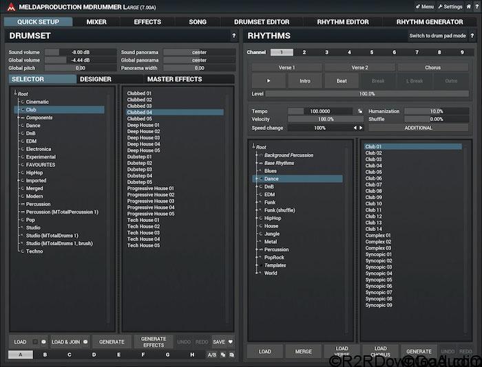 MeldaProduction MDrummer Large v7.04 (WIN-OSX)