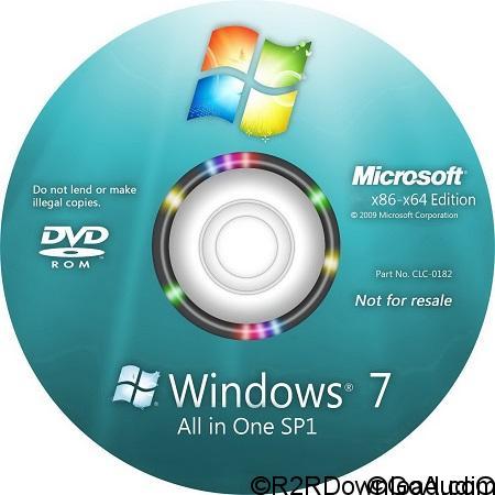 Microsoft Windows 7 Aio SP1 (x86/x64) Multilanguage November 2017 Full Activated