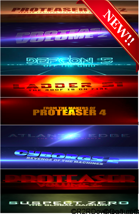 Pixel Film Studios – PROTEASER Vol. 1-10 Plugins for Final Cut Pro X (macOS)