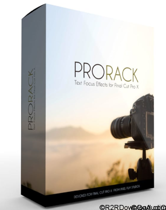 Pixel Film Studios – ProRack: Professional Text Focus Effects for Final Cut Pro X (Mac OS X)