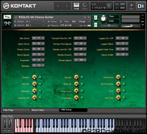 Replika Sound Chorus Guitar KONTAKT