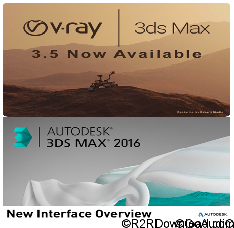 Autodesk 3ds Max 2016 Update 5 Multilingual + V-Ray Adv 3.40.01