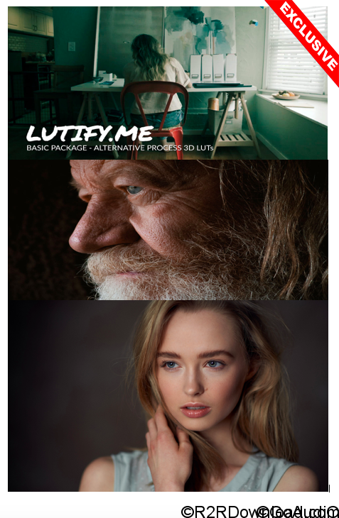 Lutify.me LUTs Color Grading Packages 3D LUTs (WIN-OSX)