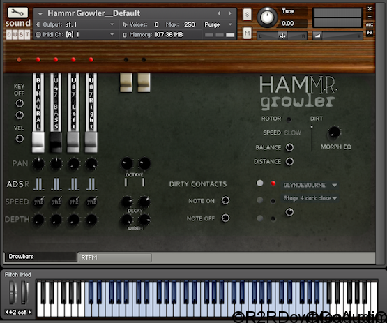 Sound DUST Hammr Growler KONTAKT