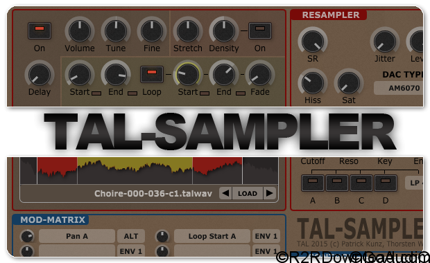 Togu Audio Line TAL-Sampler 1.9.89 Free Download (WIN-OSX)