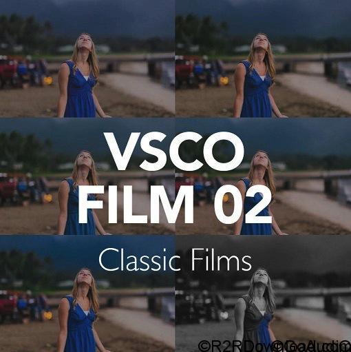 VSCO Film LUTs 02 for After Effects, Premiere, PS, Resolve and FCPX (WIN-OSX)