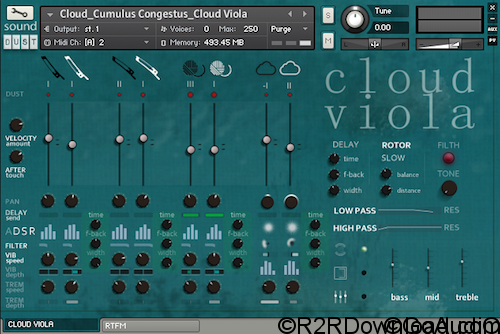 sound DUST Cloud Viola KONTAKT