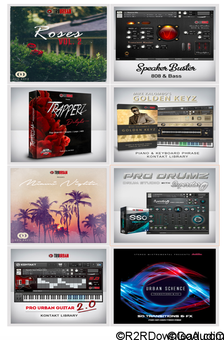 tru-urban Loops Samples Drum Kit Kontakt BUNDLE (WIN-OSX)