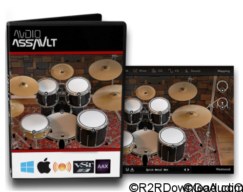 Audio Assault Westwood Drums v1.0.0 (WIN-OSX)