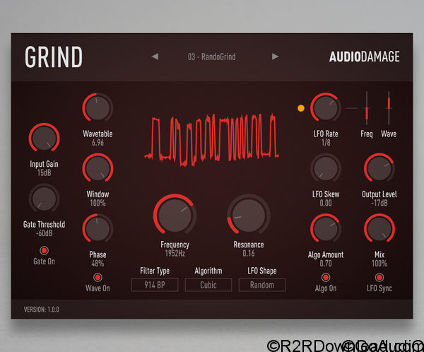 Audio Damage AD035 Grind v1.0.0 (WIN-OSX)