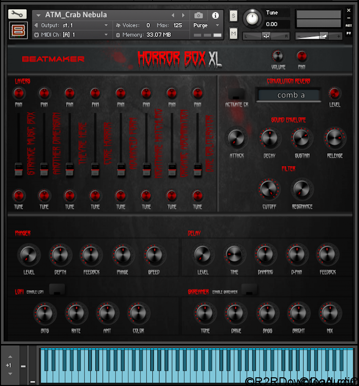 BeatMaker Horror Box XL v1.1.0 VST VST3 AU (WIN-OSX)