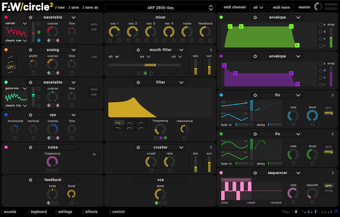 FAW Circle 2 v2.1.0 Free Download (WIN-OSX)