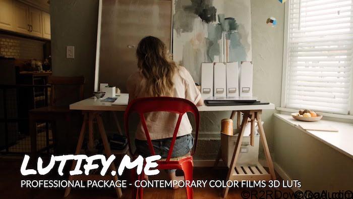 Lutify.me – Contemporary Color Films 3D LUTs Free Download (WIN-OSX)