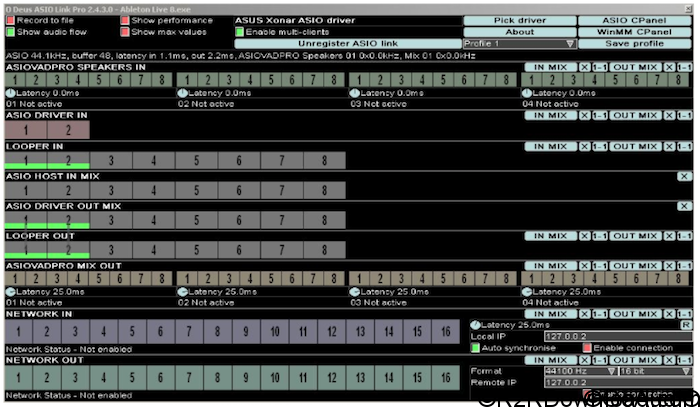 O Deus ASIO Link Pro v2.4.2