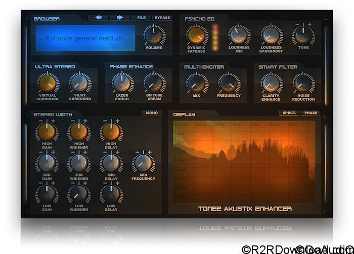 Tone2 AkustiX v1.2 VST AU Free Download (WIN-OSX)