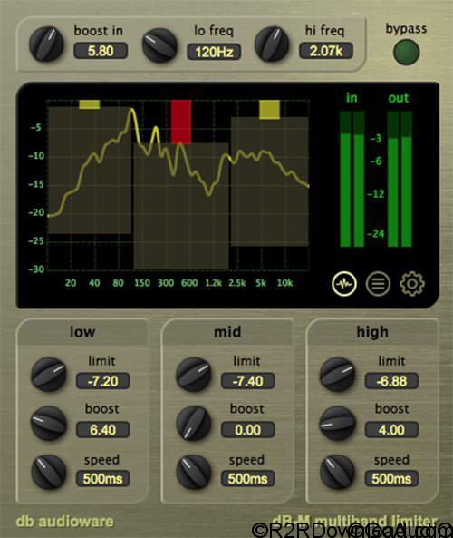 db audioware dB-M Multiband Limiter v2.0.1