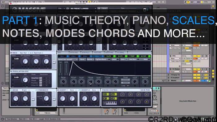 ADSR Sounds Music Theory for Electronic Music Producers TUTORiAL