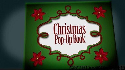 FluxVfx Christmas Pop Up Book After Effects Template Free Download