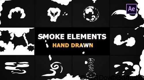 MA Cartoon Smoke Elements And Transitions 58363 Free Download