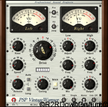 PSPaudioware PSP VintageWarmer2 v2.7.3 Free Download