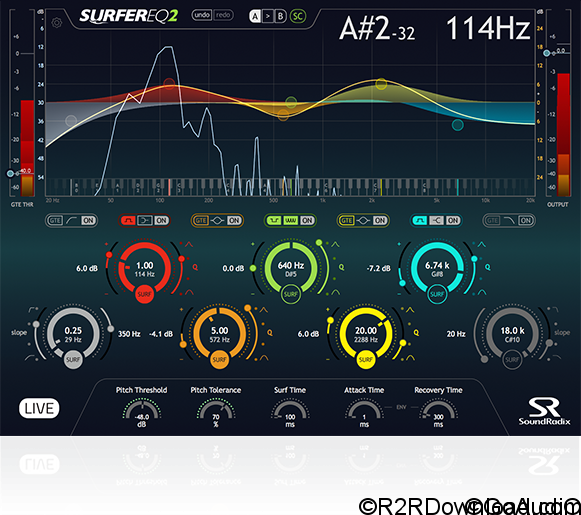 Sound Radix SurferEQ v2.0.2 Free Download