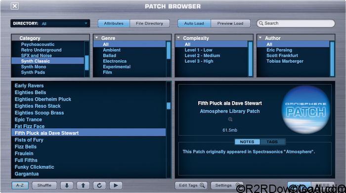 Spectrasonics Omnisphere Patch Library 2.4.0d (WIN-OSX)