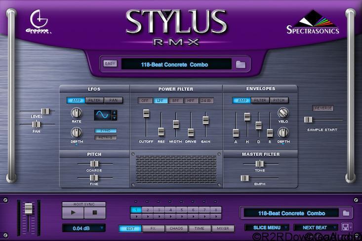 Spectrasonics Stylus RMX Software 1.9.9c & DATA 1.7.1c UPDATE (Mac OS X)