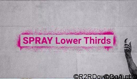 Spray Paint Lower Thirds Graffiti Titles After Effects 53724 Free Download