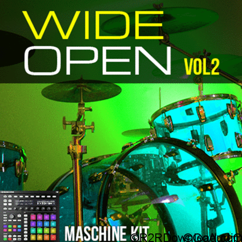 The Loop Loft Maschine Kits Wide Open Drums Vol 2 FOR Ni MASCHINE