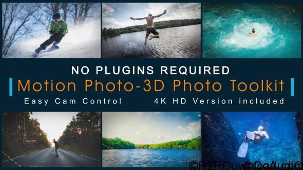 VIDEOHIVE MOTION PHOTO-3D PHOTO TOOLKIT Free Download