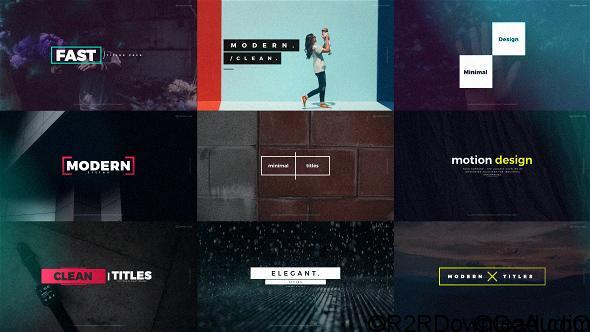 VIDEOHIVE QUICK TITLES Free Download