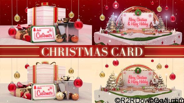 Videohive Christmas Card 20935617 Free Download