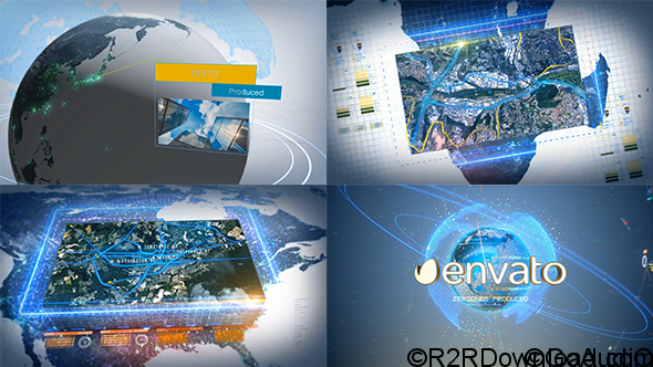 Videohive Digital Earth Motion Graphics 18998389 Free Download