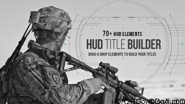 Videohive HUD Title Builder Free Download