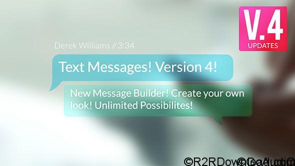 Videohive Text Messages 9450049 Free Download