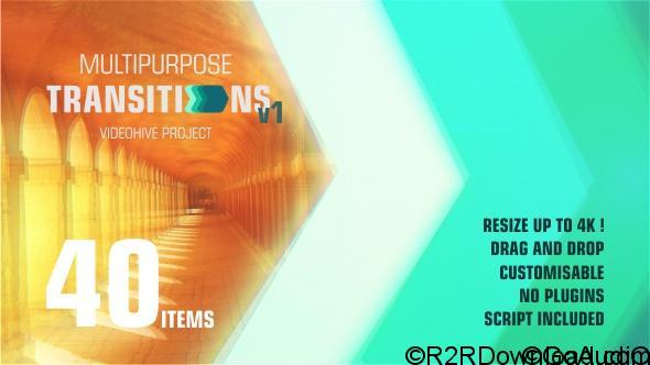 Videohive Transitions 20737863 Free Download