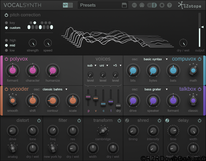 iZotope VocalSynth v1.0.0c (Mac OS X)