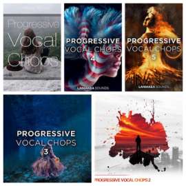 Laniakea Sounds Progressive Vocal Chops Vol 1-5