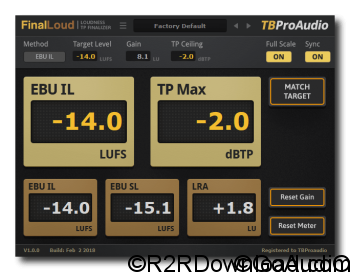 TBProAudio FinalLoud v1.0.2 Free Download